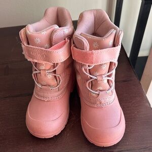 Carter's Floral Pink Kids snow Boots